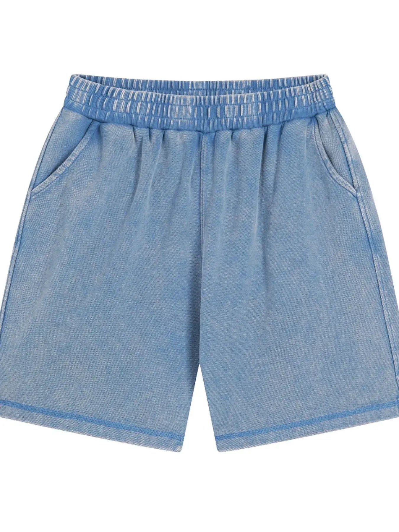 Men's Elastic Waist Shorts