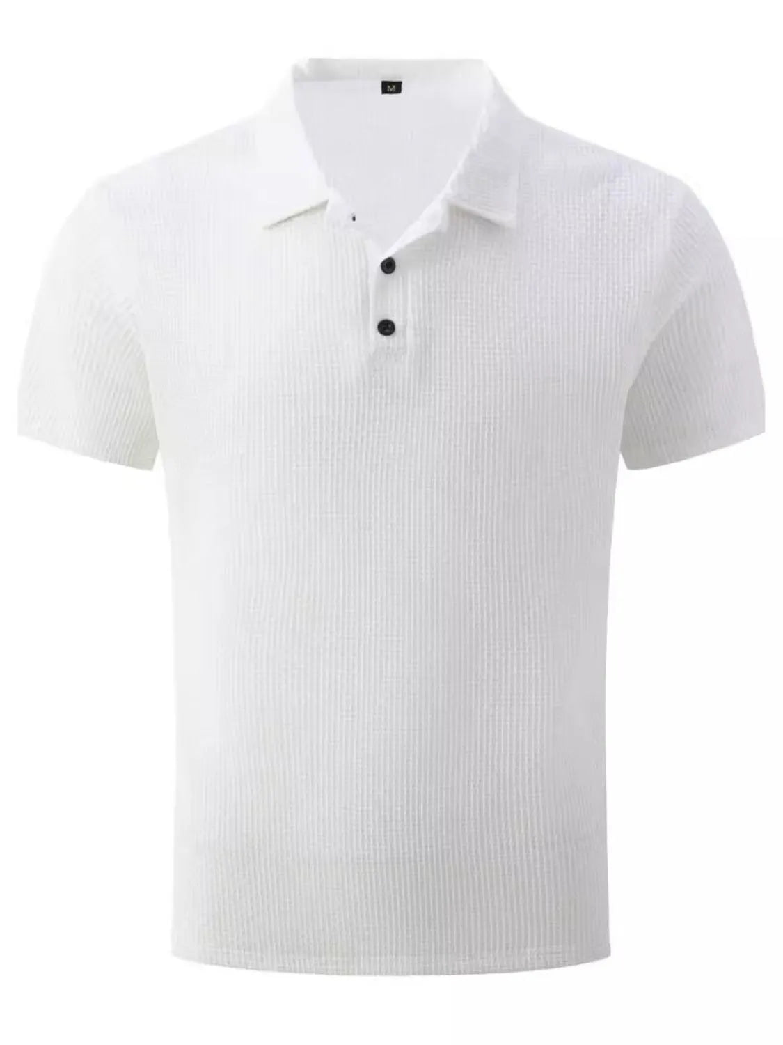 Men's Full Size Collared Neck Polo Plus Size