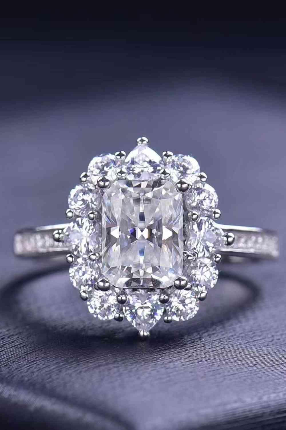 Need You Now 2 Carat Moissanite Ring - Clothes For Her Online Store