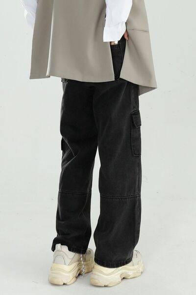 Baggy Jeans with Cargo Pockets - Clothes For Her Online Store
