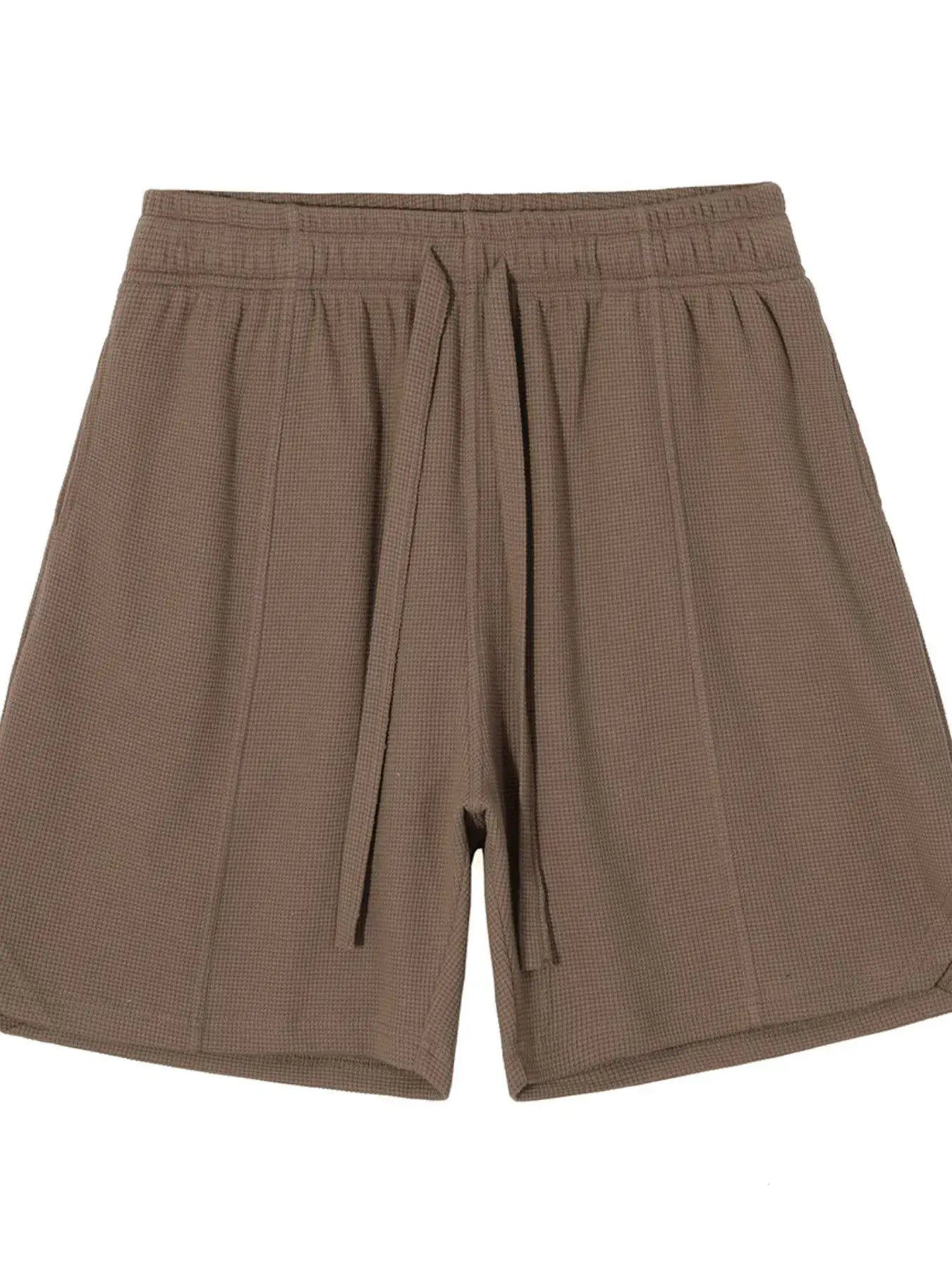 Men's Drawstring Pocketed Shorts