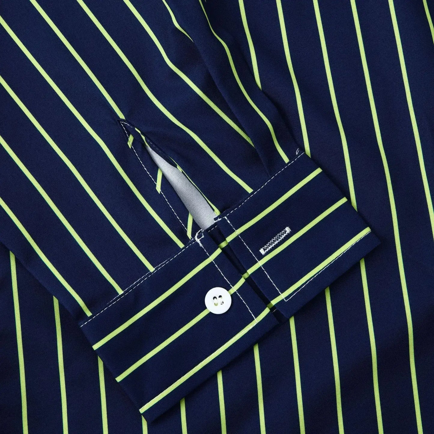Men's Striped Button-Down Shirt