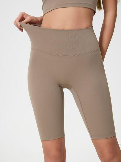 Millennia High Rise Wide Waistband Active Shorts - Clothes For Her Online Store