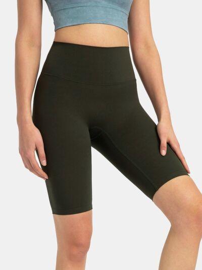 Millennia High Rise Wide Waistband Active Shorts - Clothes For Her Online Store