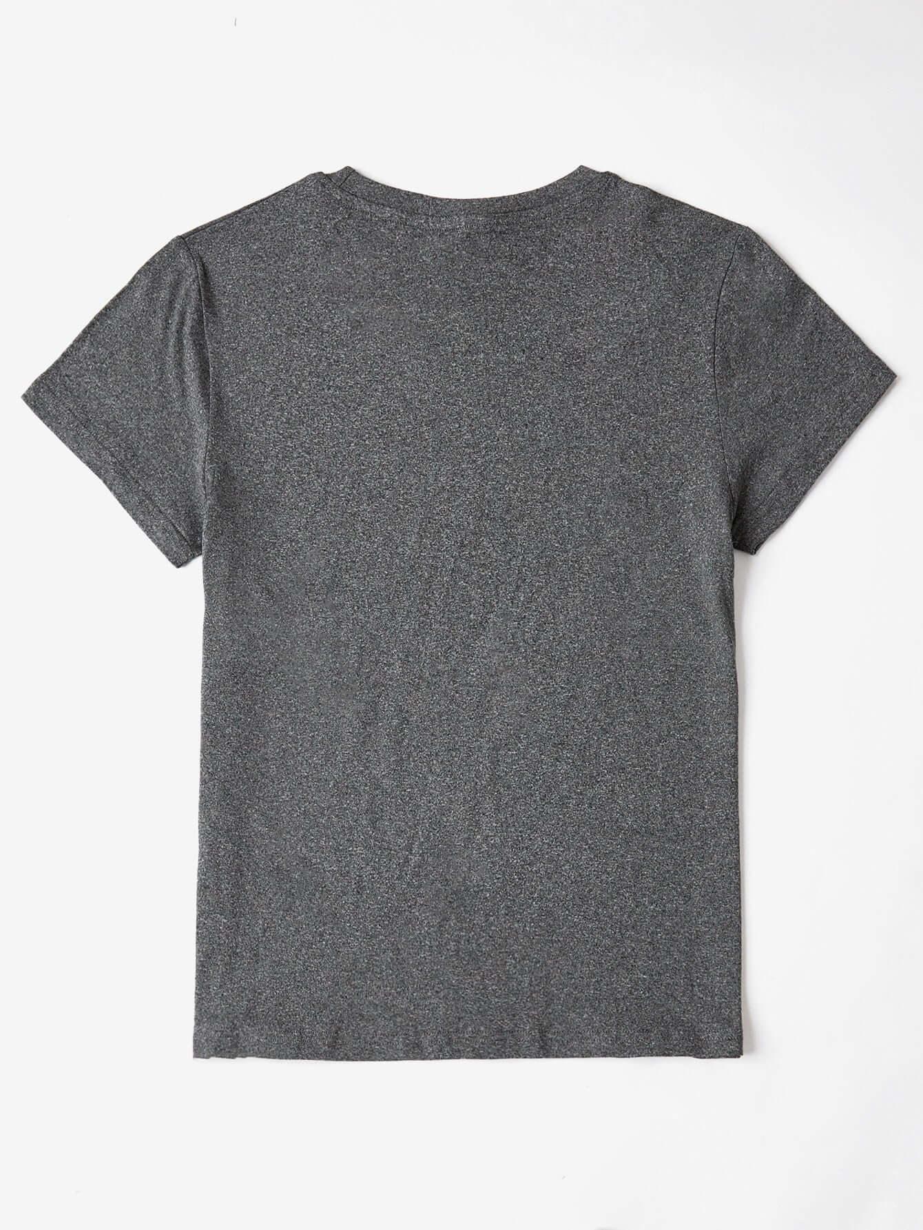 OH FOR PEEPS SAKE Round Neck T-Shirt - Clothes For Her Online Store