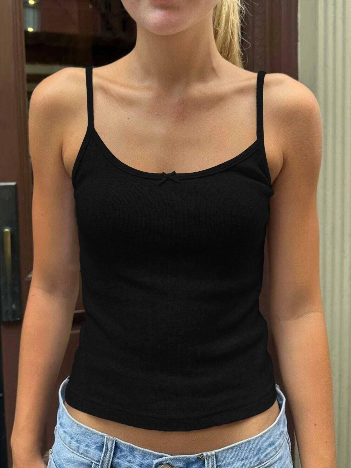 Devine Scoop Neck Cami - Clothes For Her Online Store