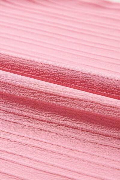 Plus Size V-Neck Half Sleeve Blouse - Clothes For Her Online Store