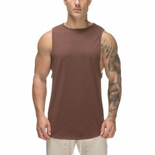 Men's Plus Size Round Neck Tank