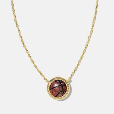Sporty Element Resin Necklace - Clothes For Her Online Store