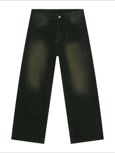 Men's Distressed Backward Jeans - Clothes For Her Online Store