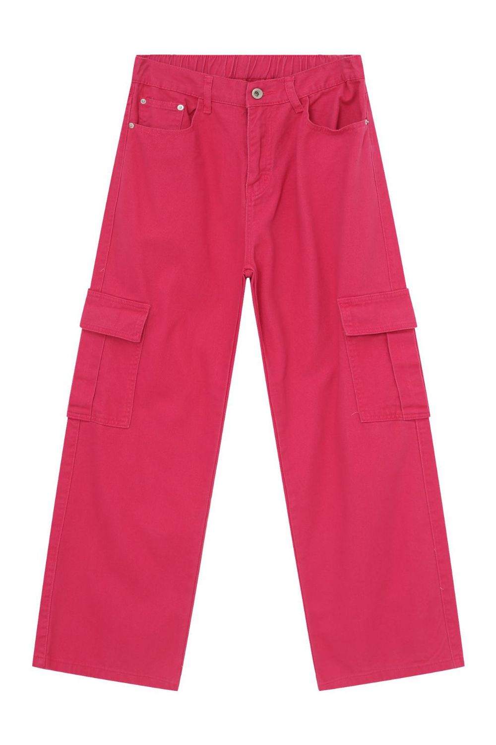 Men's Loose Jeans with Cargo Pockets - Clothes For Her Online Store