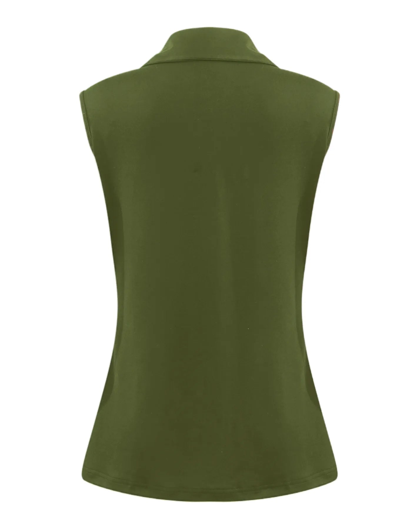 Button Down Sleeveless Top