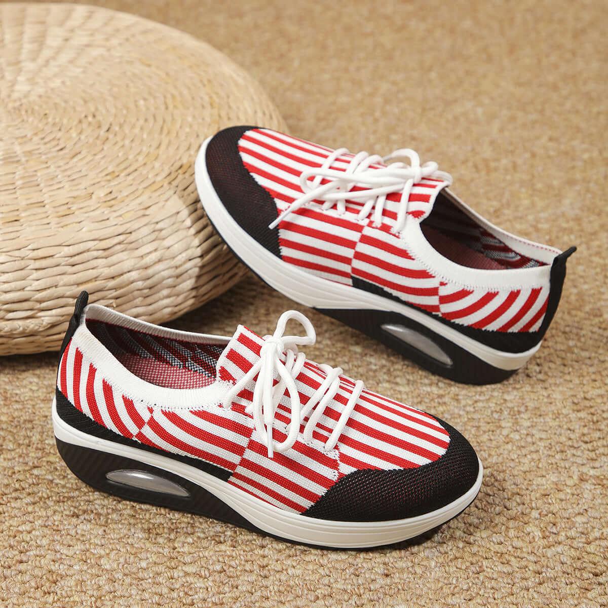 Breathable Mesh Round Toe Athletic - Clothes For Her Online Store