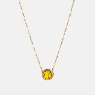 Sporty Element Resin Necklace - Clothes For Her Online Store