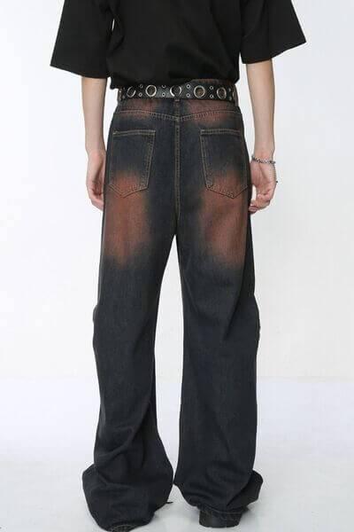 Wide Leg Jeans with Pockets - Clothes For Her Online Store