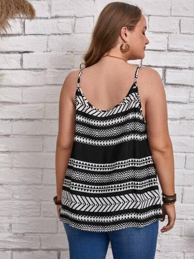 Plus Size Scoop Neck Cami - Clothes For Her Online Store