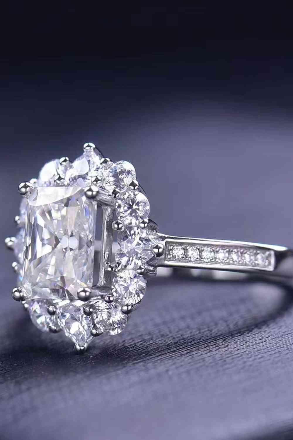 Need You Now 2 Carat Moissanite Ring - Clothes For Her Online Store