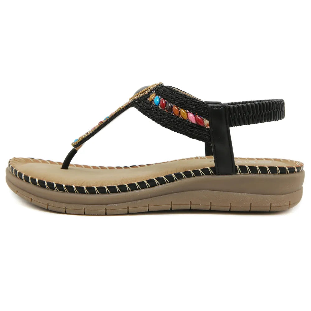 Toe Post Flats Sandals