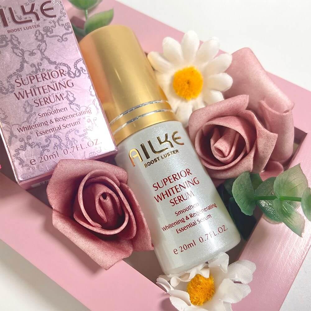 AILKE Super Lightening Face Serum, Moisturizes, Hydration, Removes Hyperpigmentation, Clean Skin With Vitamin C, Fast Results