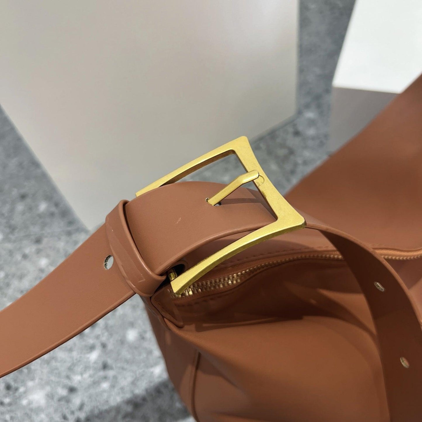 Adjustable Strap PU Leather Handbag - Clothes For Her Online Store