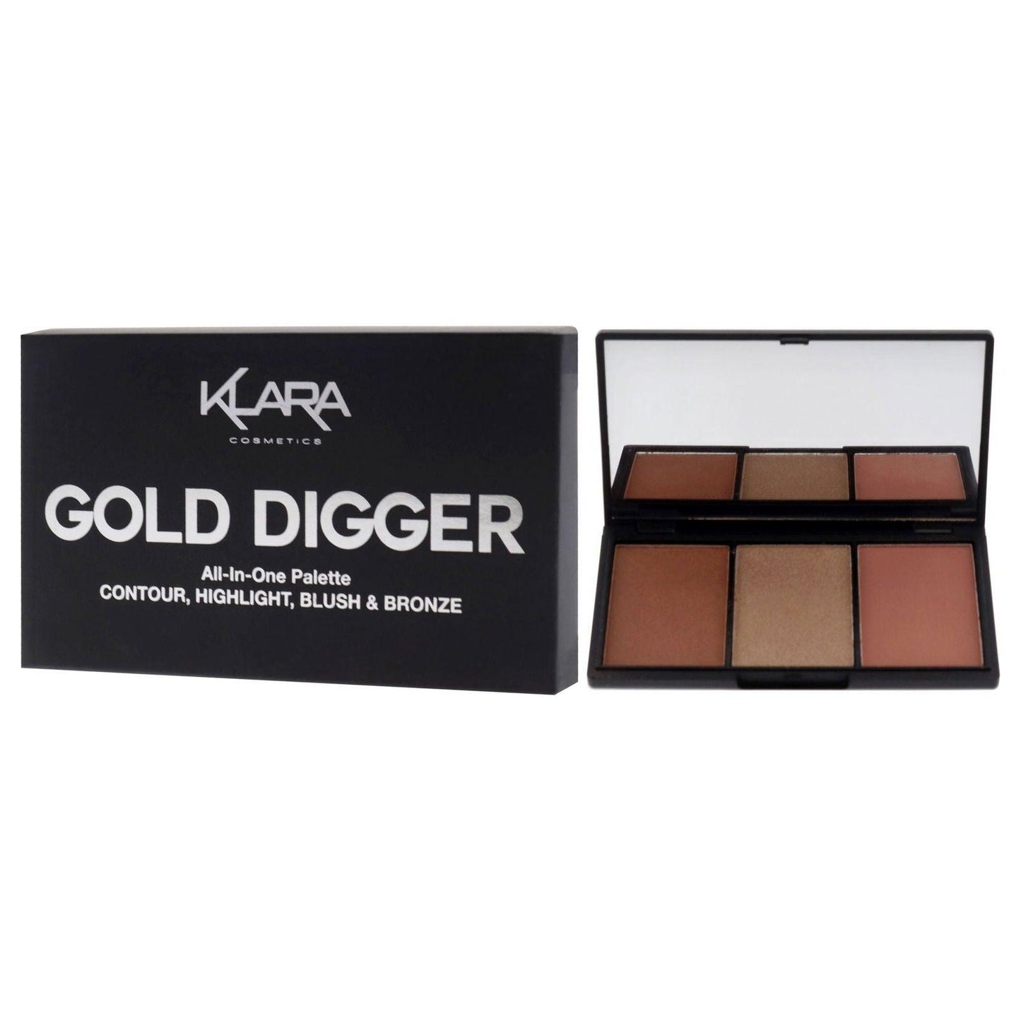 All-In-One Palette - Gold Digger by Klara for Women - 0.35 oz Makeup - Clothes For Her Online Store