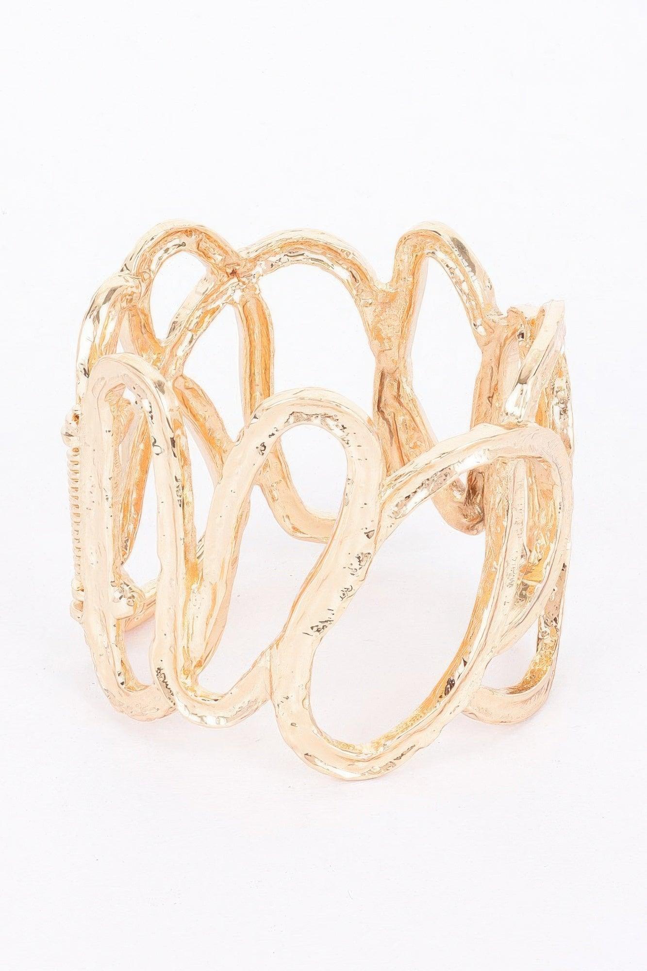 Alloy Casting Stretch Bracelet - Clothes For Her Online Store