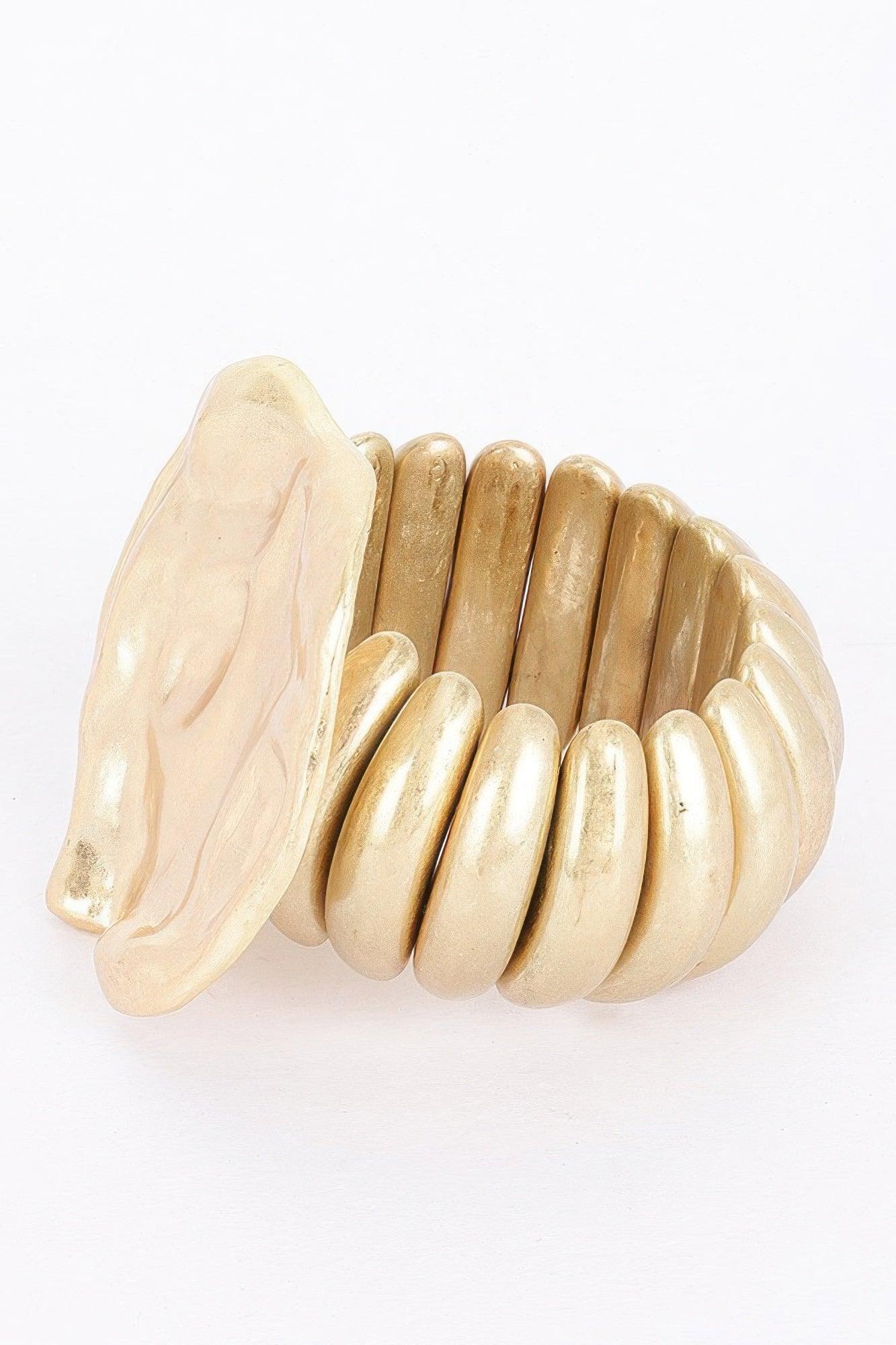 Alloy Casting Stretch Bracelet - Clothes For Her Online Store