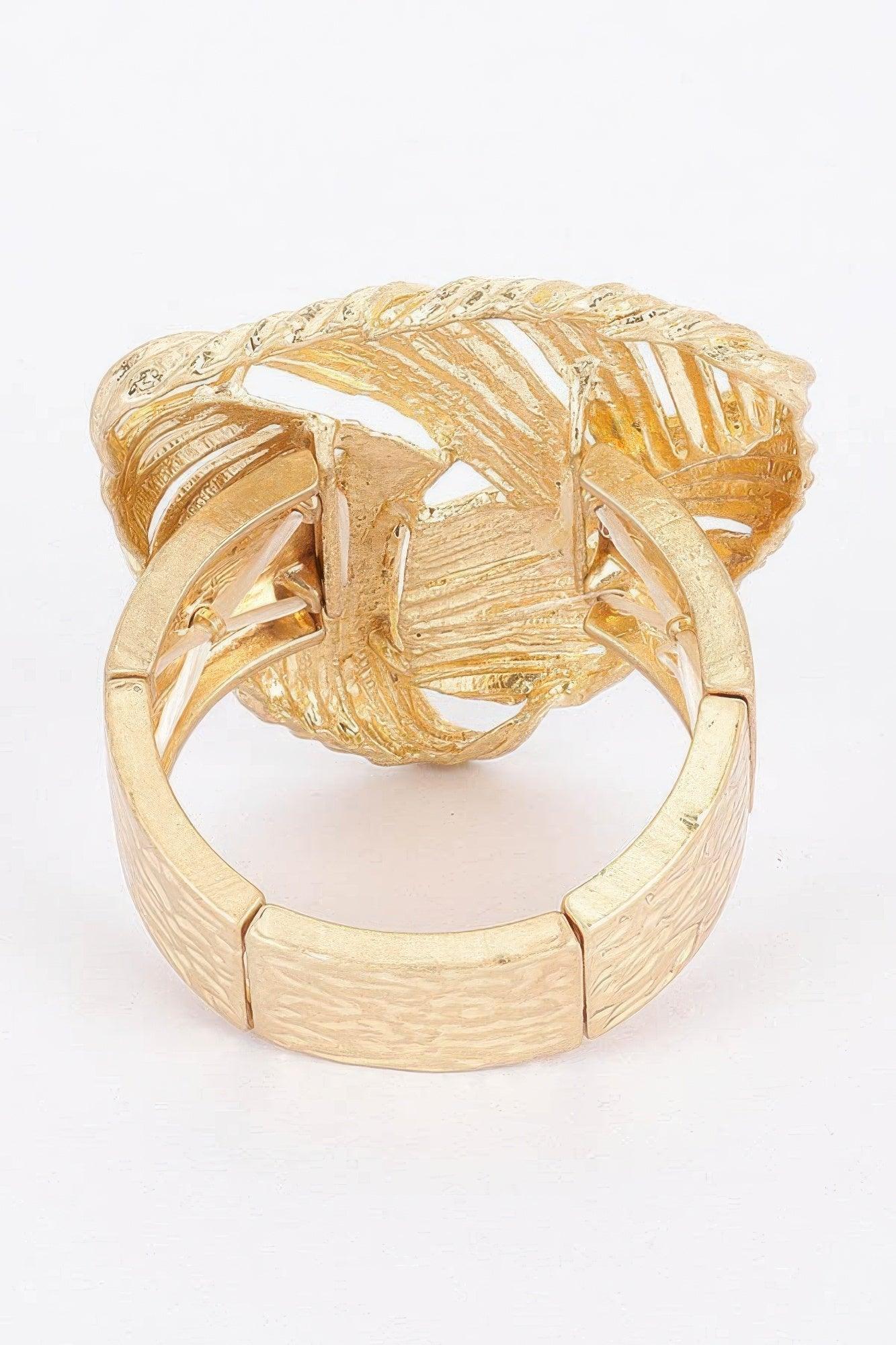 Alloy Casting Stretch Bracelet - Clothes For Her Online Store