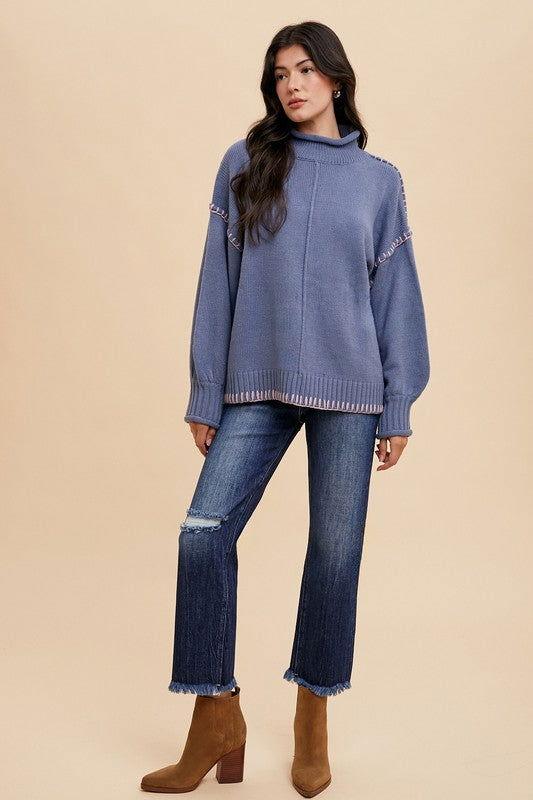 Annie Wear Distressed Raw Hem Straight Leg Cropped Jeans - Clothes For Her Online Store