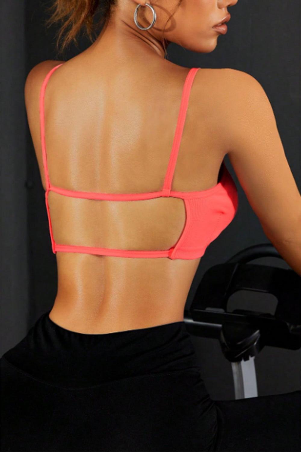Backless Sports Cami - Clothes For Her Online Store