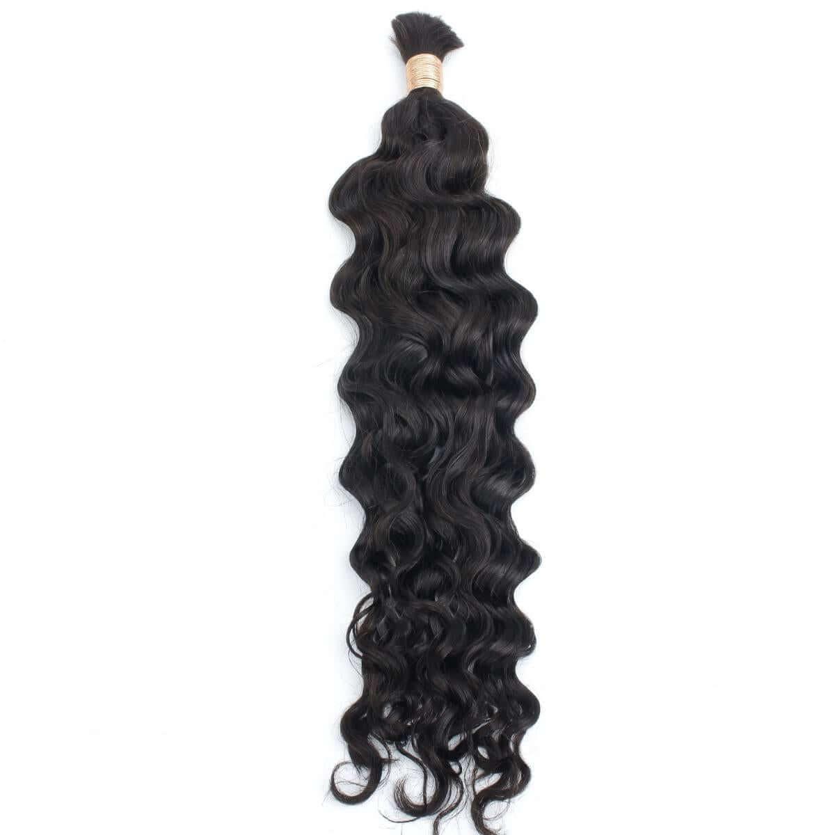 Beach Wave Bulk Human Hair Extensions - Clothes For Her Online Store