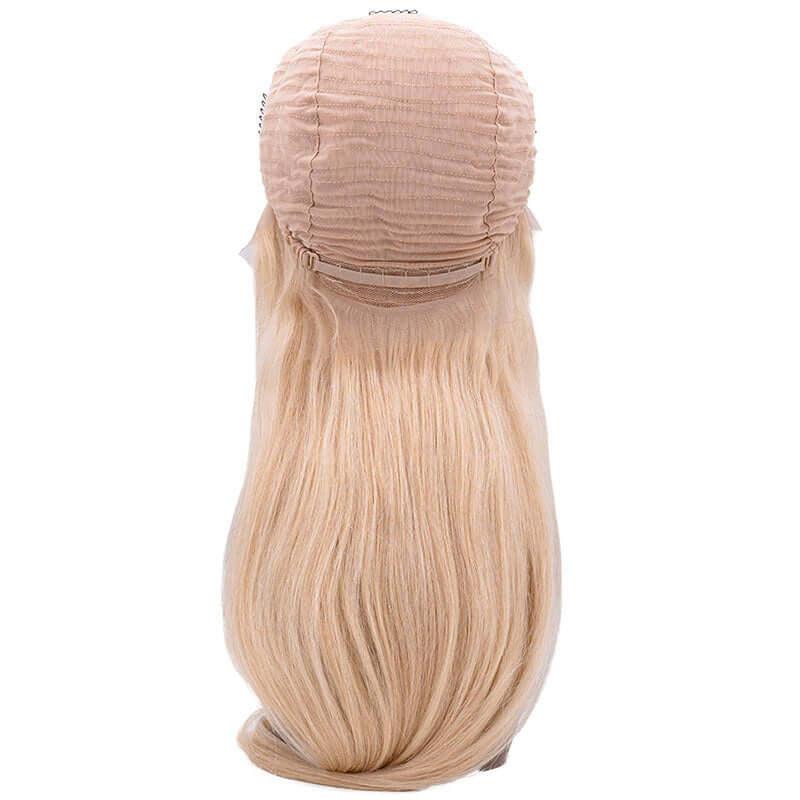 Blonde Straight 13x4 Transparent Lace Front Wig - Clothes For Her Online Store