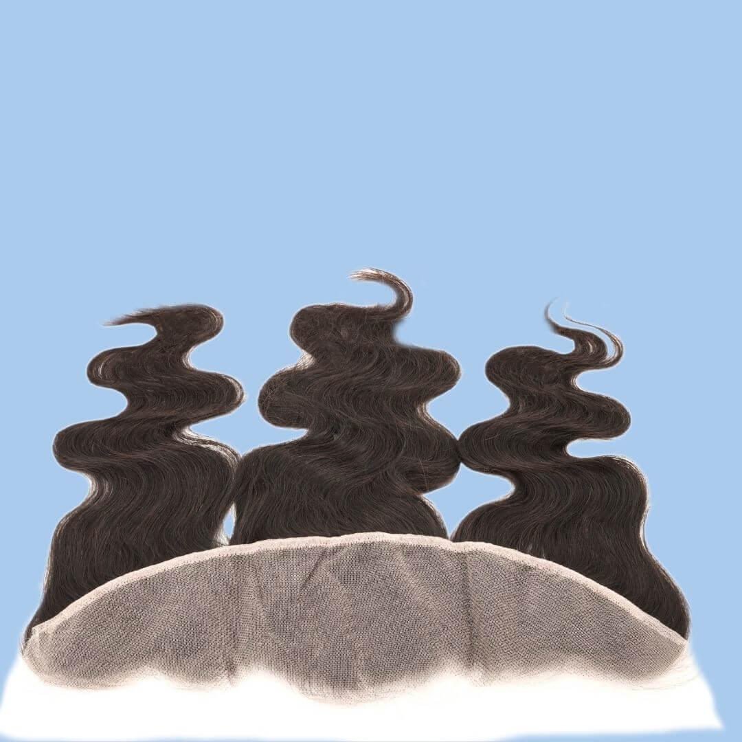 Brazilian Body Wave Frontal 13x4 Transparent Lace - Clothes For Her Online Store
