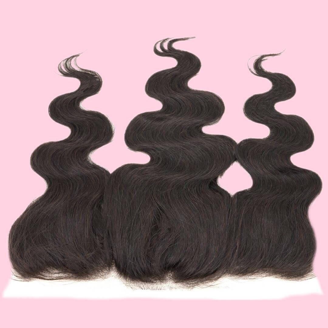 Brazilian Body Wave Frontal 13x4 Transparent Lace - Clothes For Her Online Store