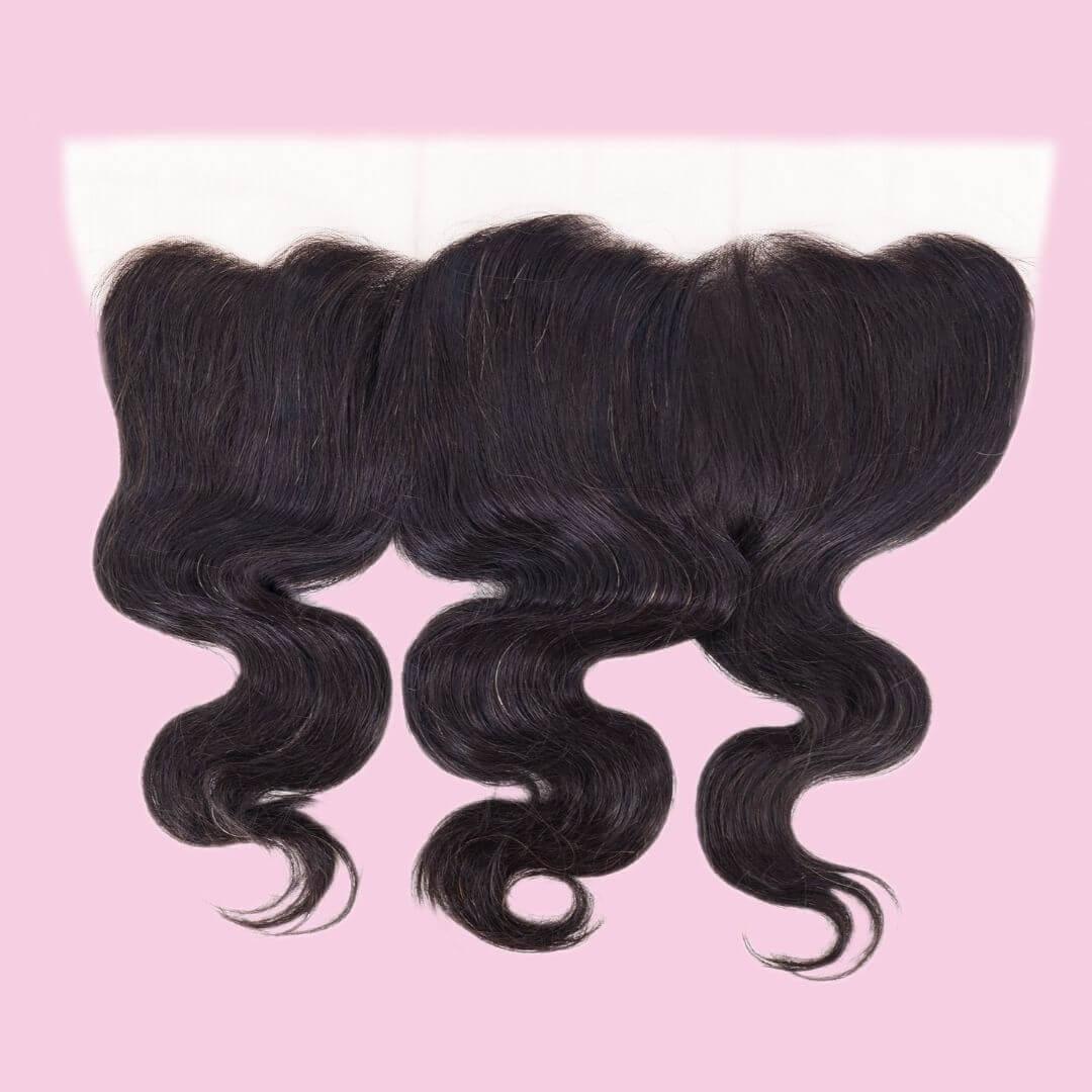 Brazilian Body Wave Frontal 13x4 Transparent Lace - Clothes For Her Online Store