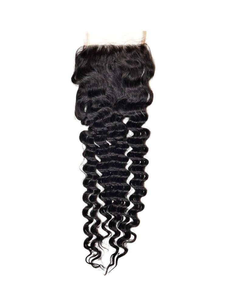 Brazilian Deep Wave 4x4 Closure - Clothes For Her Online Store