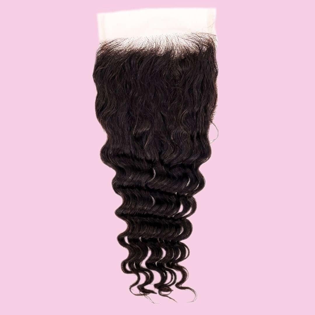 Brazilian Deep Wave 4x4 Closure - Clothes For Her Online Store