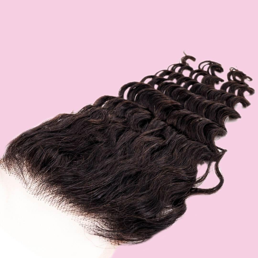 Brazilian Deep Wave 4x4 Closure - Clothes For Her Online Store