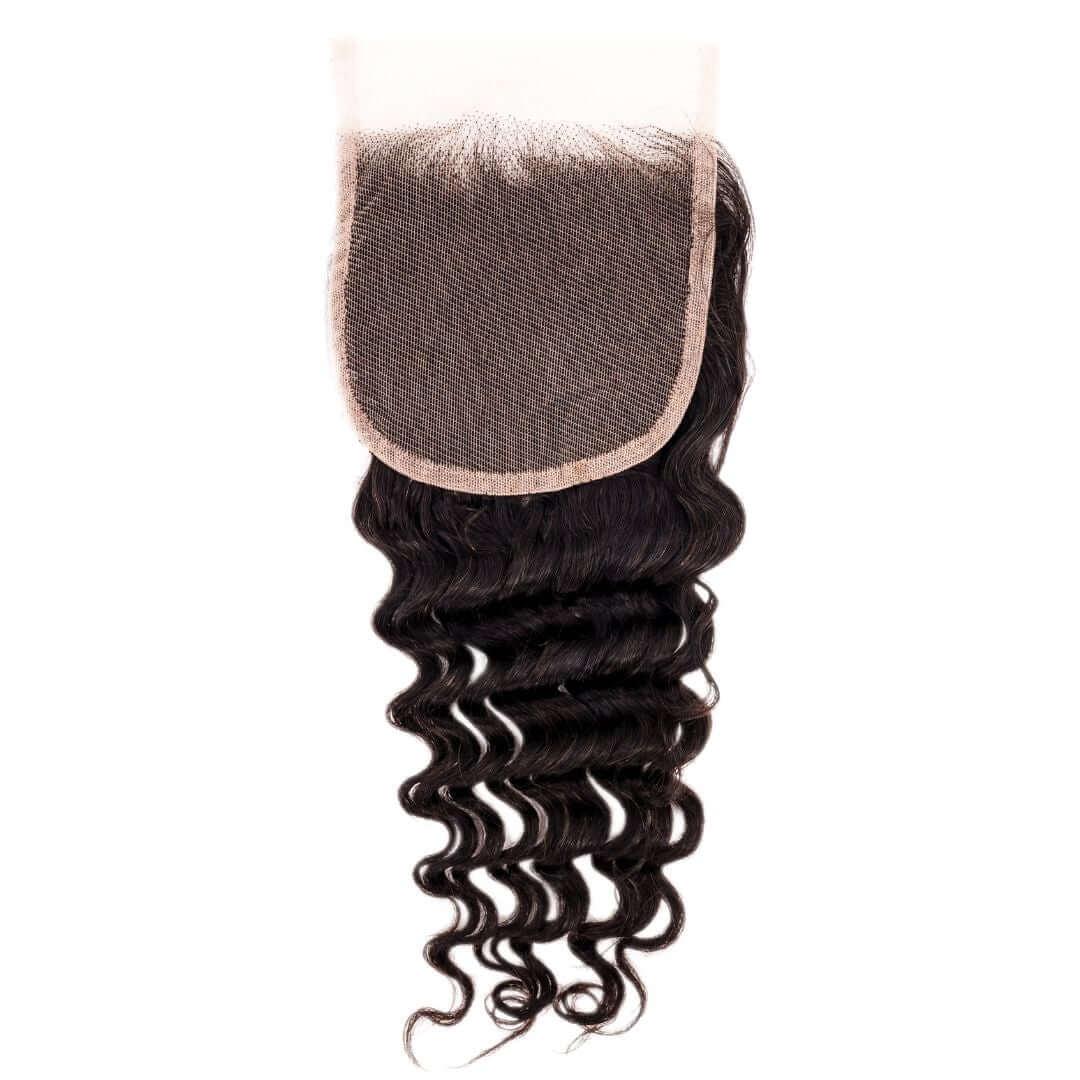 Brazilian Deep Wave 4x4 Closure - Clothes For Her Online Store