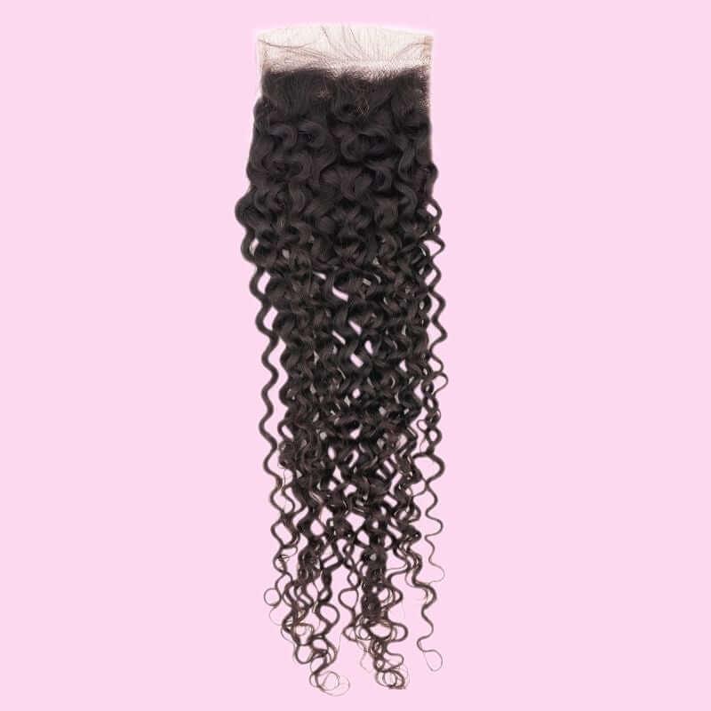 Brazilian Kinky Curly 4x4 Closure - Clothes For Her Online Store