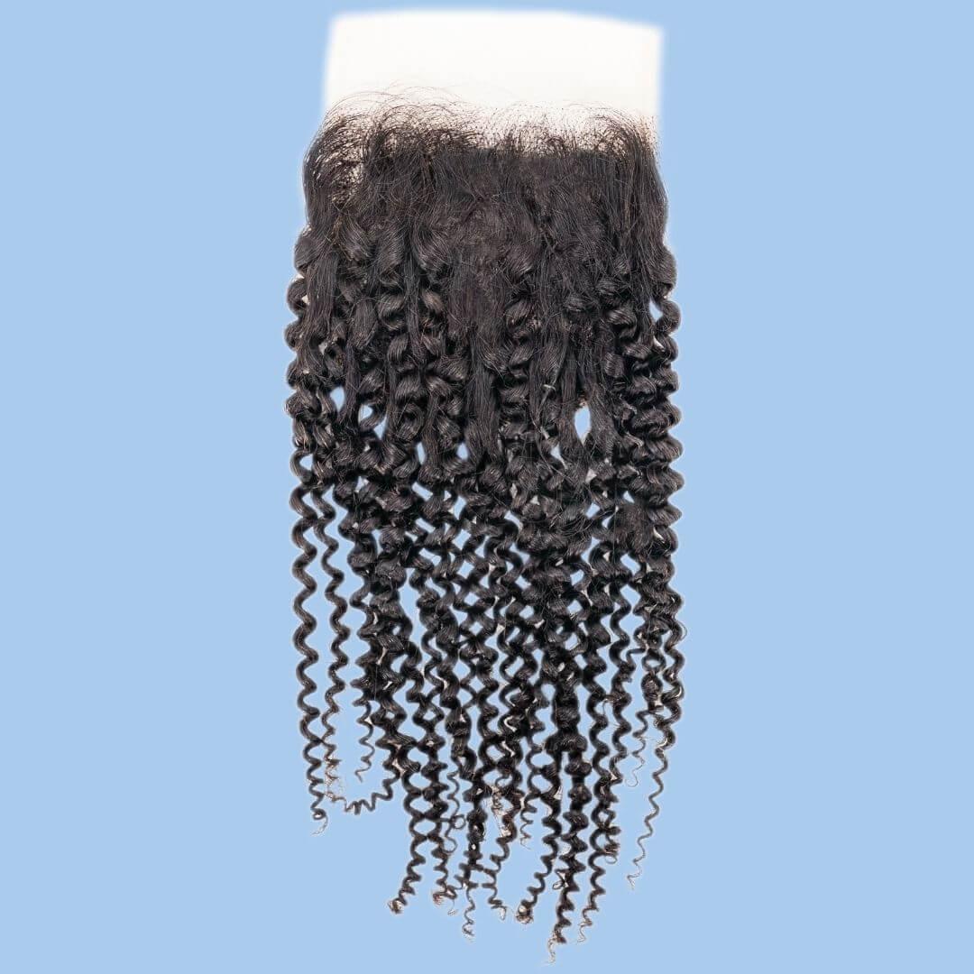 Brazilian Kinky Curly 4x4 Closure - Clothes For Her Online Store