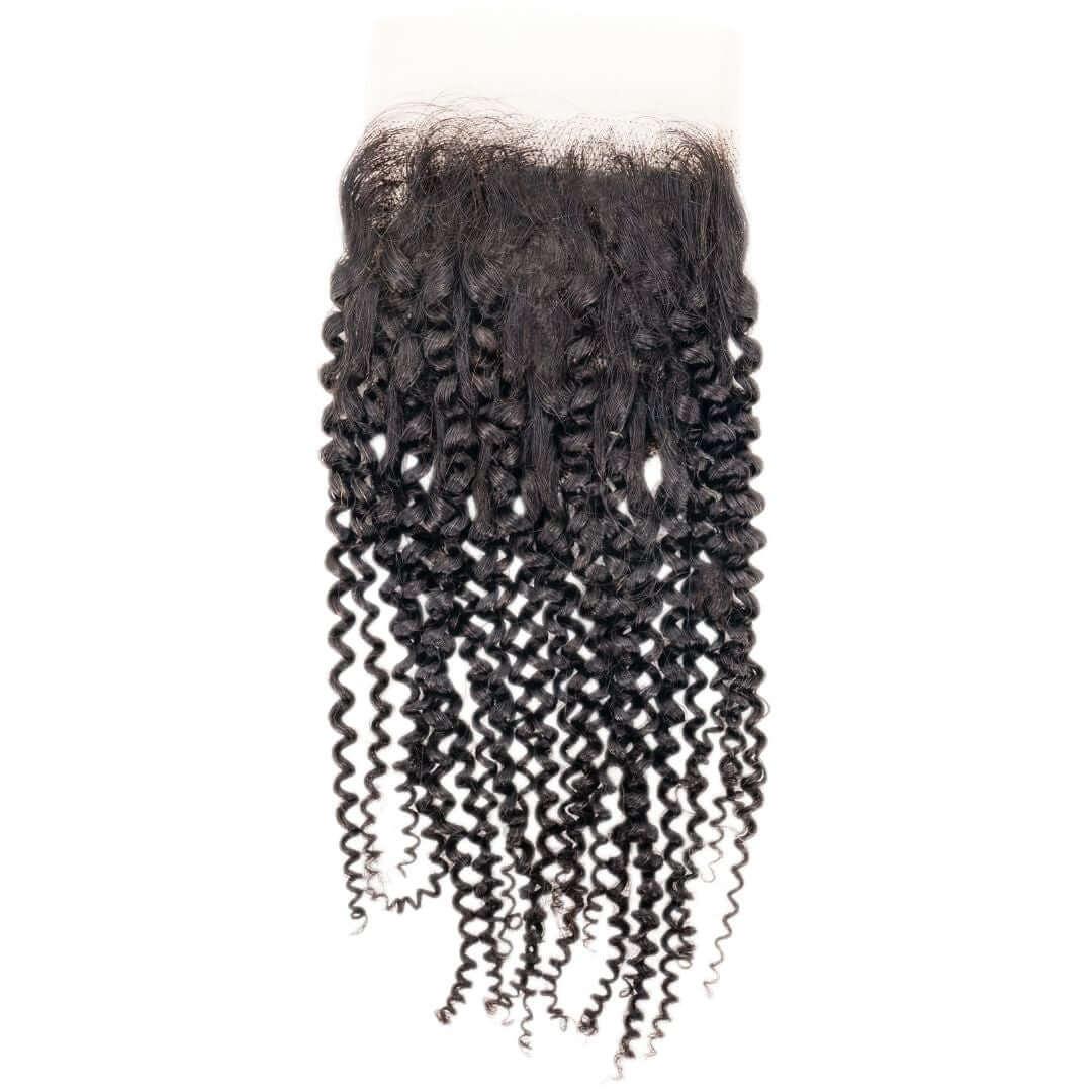 Brazilian Kinky Curly 4x4 Closure - Clothes For Her Online Store