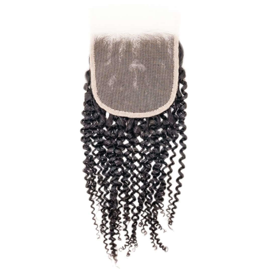 Brazilian Kinky Curly 4x4 Closure - Clothes For Her Online Store