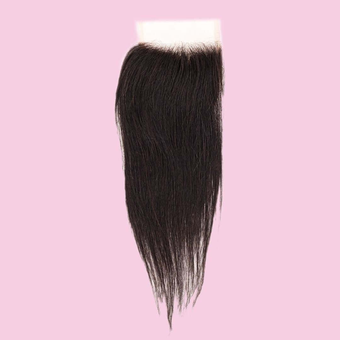 Brazilian Silky Straight 4x4 Transparent Closure - Clothes For Her Online Store