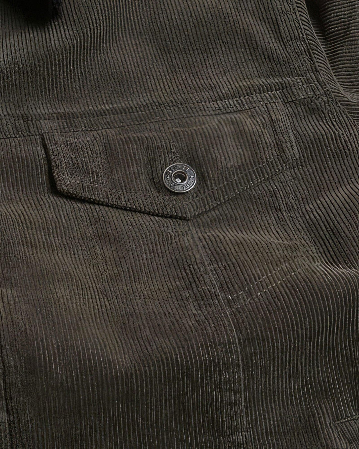 Casual Corduroy Lined Trucker Jacket - Clothes For Her Online Store