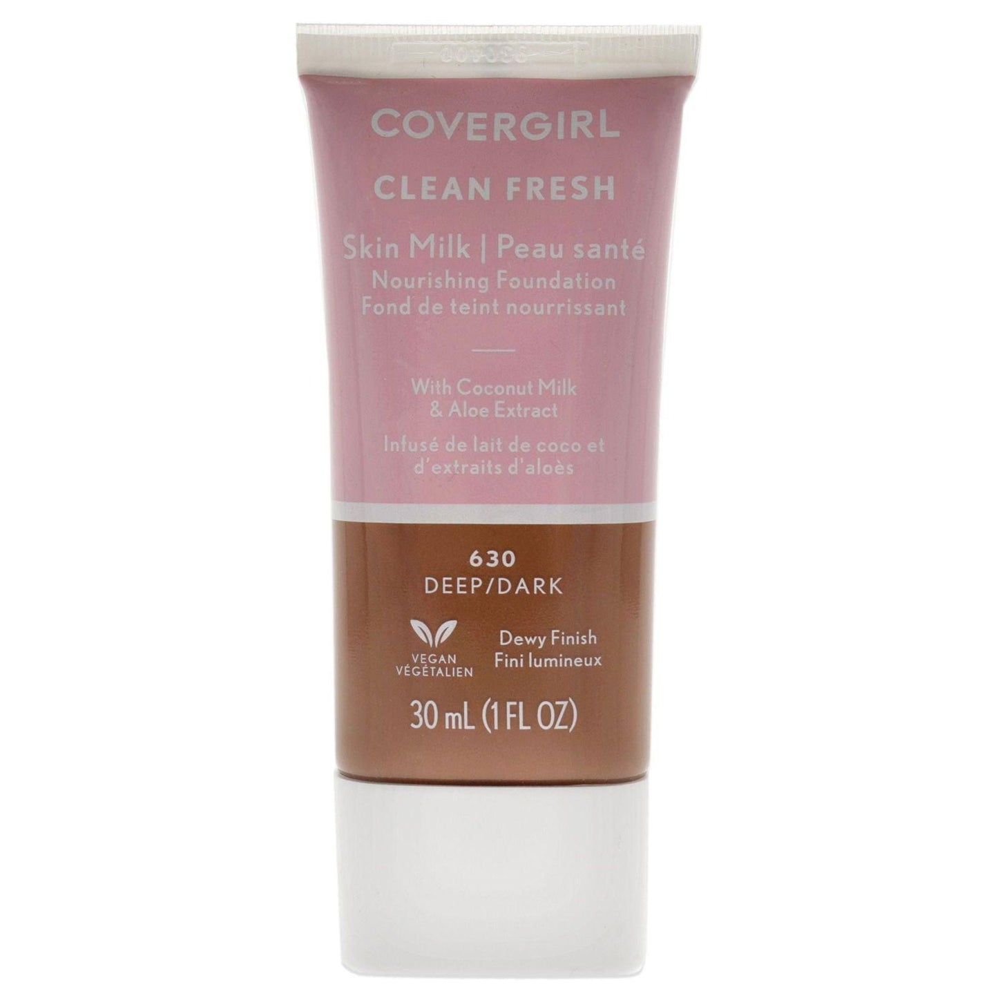 Clean Fresh Skin Milk Foundation - 630 Deep Dark by CoverGirl for Women - 1 oz Foundation - Clothes For Her Online Store
