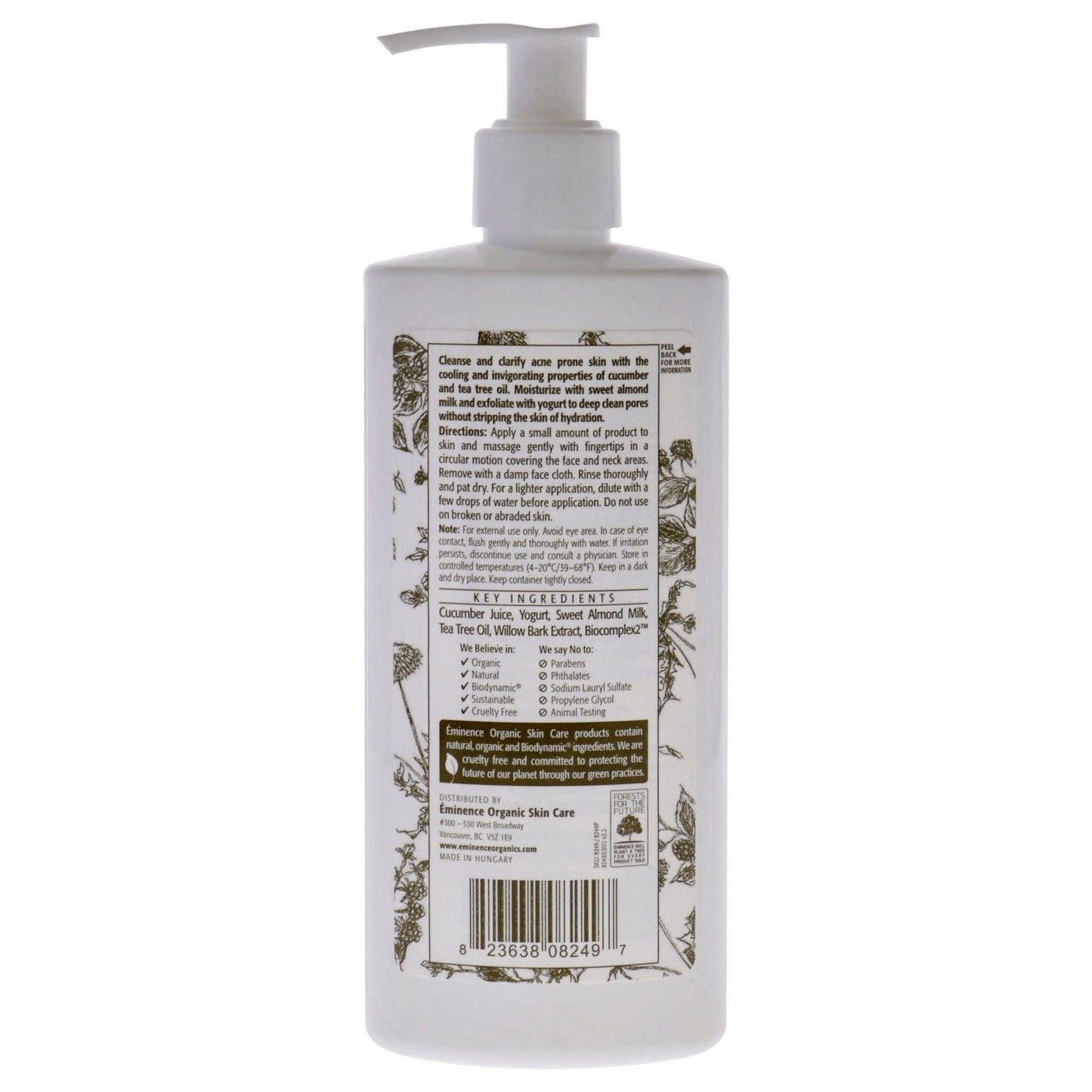 Clear Skin Probiotic Cleanser by Eminence for Unisex - 8.4 oz Cleanser - Clothes For Her Online Store