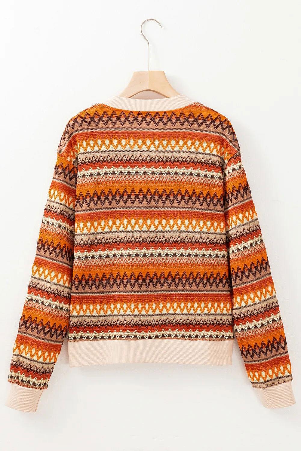 Contrast Baseball Collar Zip Up Jacket - Clothes For Her Online Store