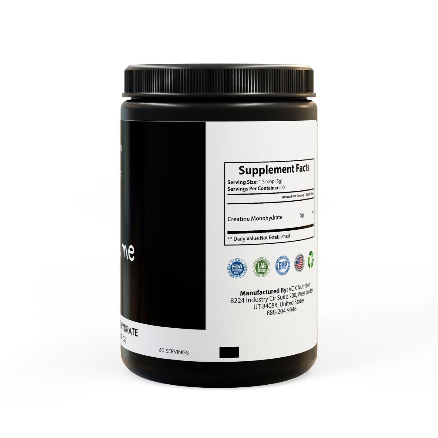 Creatine Monohydrate Supplement (300g, 10.58oz) - Clothes For Her Online Store