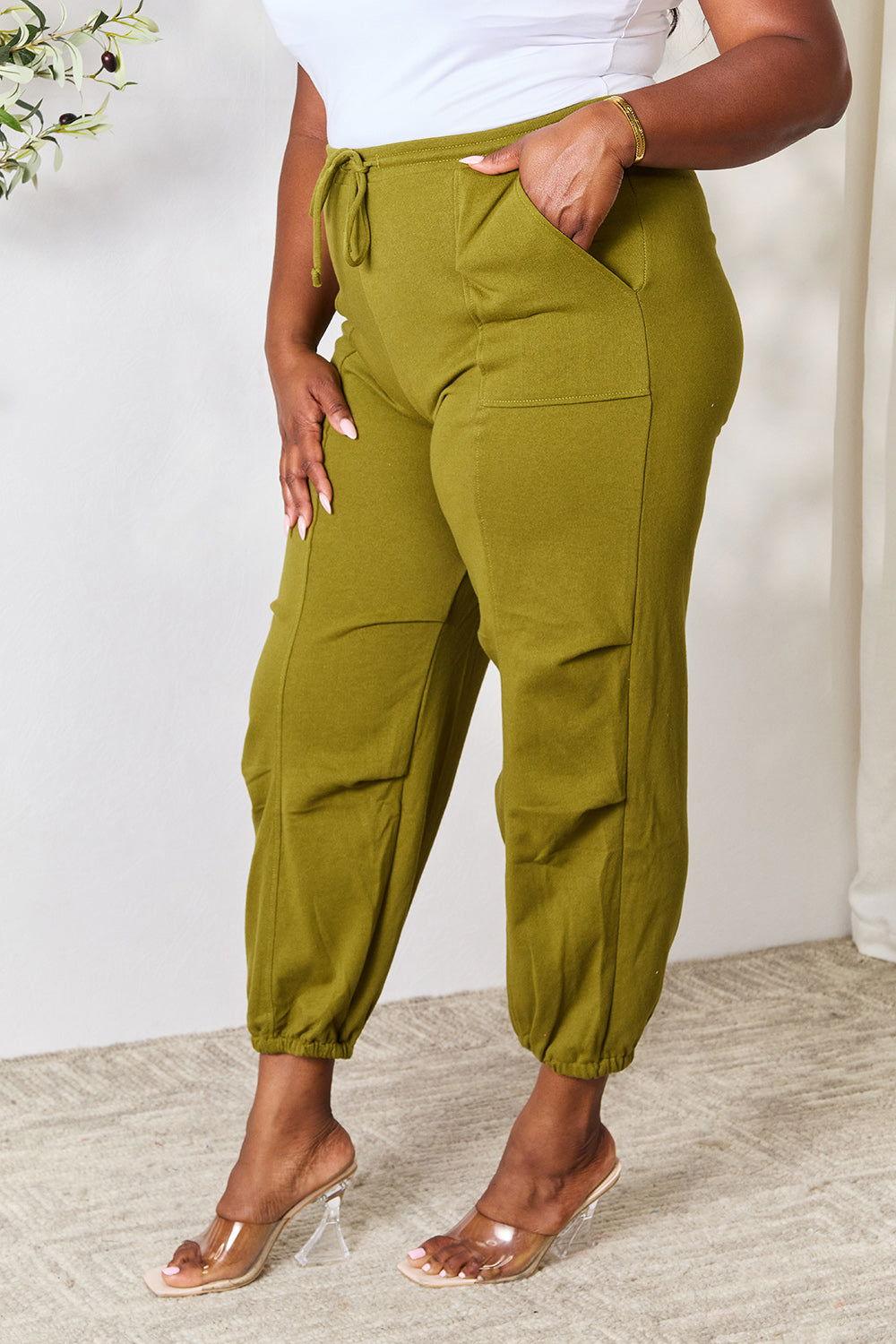 Culture Code Full Size Drawstring Sweatpants with pockets - Clothes For Her Online Store